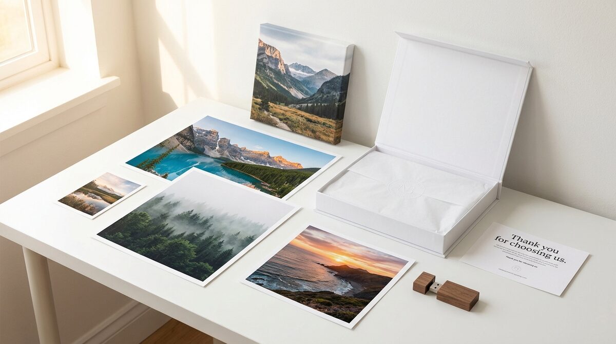 Zamawianie wydruków i płócien bez wysiłku